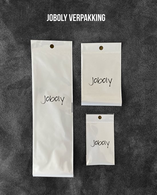 Joboly Trendy minimalistische maan oorbellen - Dames - Zilverkleurig - Joboly