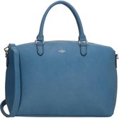 Charm London Stratford Handtas / Laptoptas - 15,6 inch - Jeans Blauw