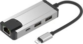 Onten 75002 Lightning-netwerkadapter Met Hub En Opladen
