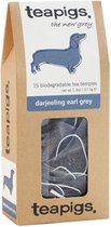 teapigs Darjeeling Earl Grey - 15 Tea Bags (6 doosjes - 90 zakjes)