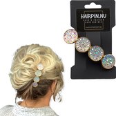 Hairpin.nu Color Hairclip XL haarspeld goud glossy kadotip