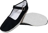 DongDong - Chaussures de Tai Chi - Femme - Semelle en corde Witte - Taille 35