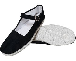 DongDong - Tai Chi schoenen - Dames - Witte touw zool - Maat 35