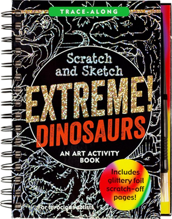 Scratch & Sketch Extreme Dinosaurs - cover