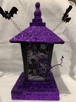 Lantaarn Halloween Paars 36cm Purple Lantarn