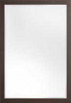 Moderne Spiegel 48x108 cm Donker Hout - Kate