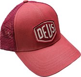 DEUS Woven Shield Trucker cap - Brick Red