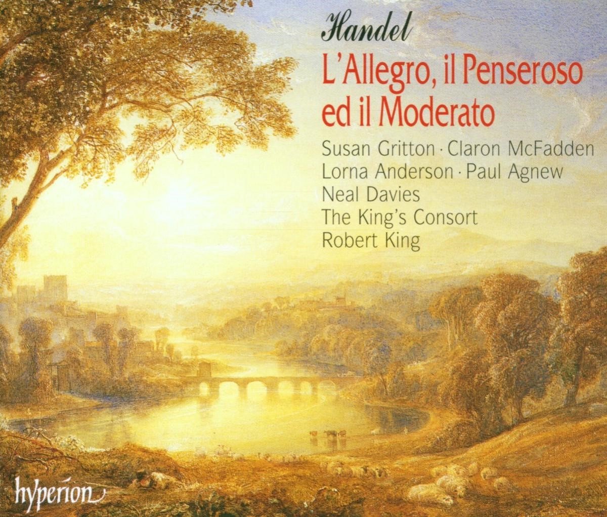King's Consort, Robert King - Händel: L'Allegro, Il Penseroso Ed Il Moderato (CD)
