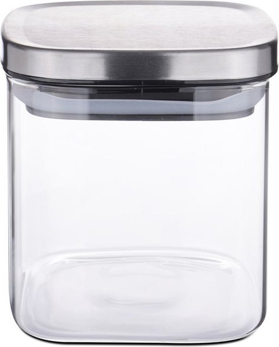 Weis - Voorraadpot - Glas - Rechthoekig - 600 ml