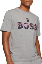 Hugo Boss NBA Basket T-shirt - Mannen - grijs - rood - blauw