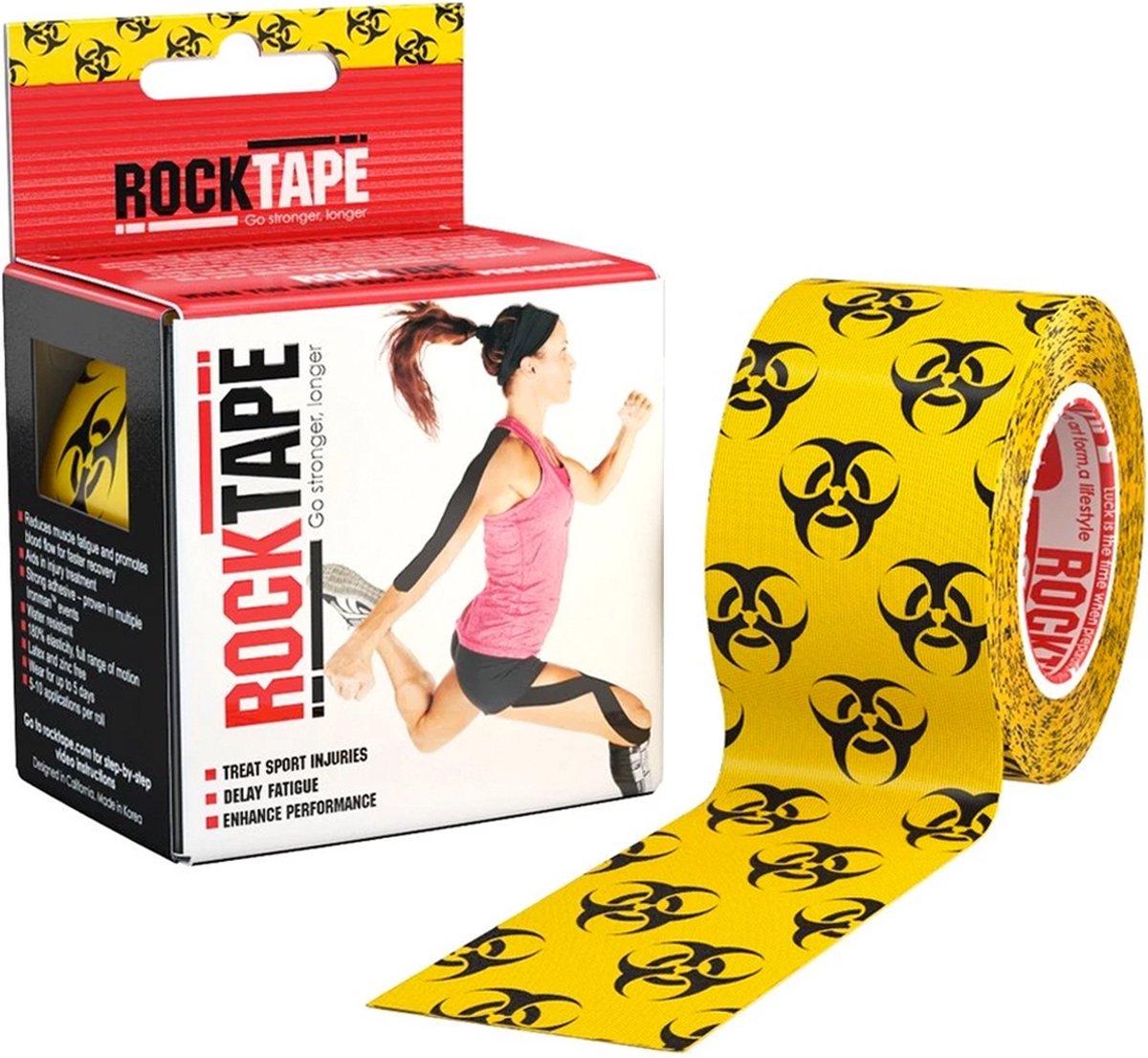 RockTape - (5cm x 5m) - Dessin Biohazard