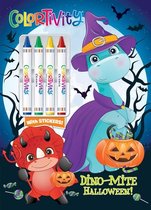 Color & Activity with Crayons- Dino-Mite Halloween