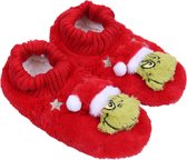 Rode kerstpantoffels The Grinch Dr. Seuss MAAT 39-42