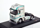 Mercedes-Benz Actros MP4 - Zilver Grijs - Ixo miniatuur Truck TR091 1:43