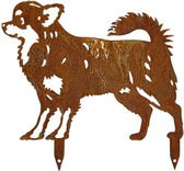 Metalendier - Dierenbeeld - Chihuahua - 33 x 25 - NL Fabrikaat