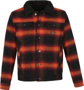 Superdry Heren Wollen Highwayman Trucker jas met sherpa - Maat L