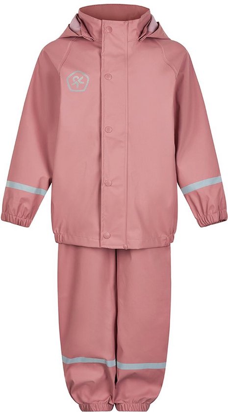 Color Kids Solid regenpak Regenpak - Maat 122 - Unisex - roze