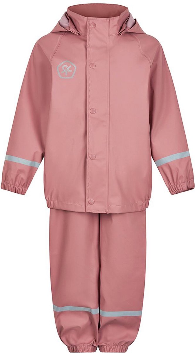 Color Kids - Regenpak voor kinderen - Ash Rose - maat 110cm