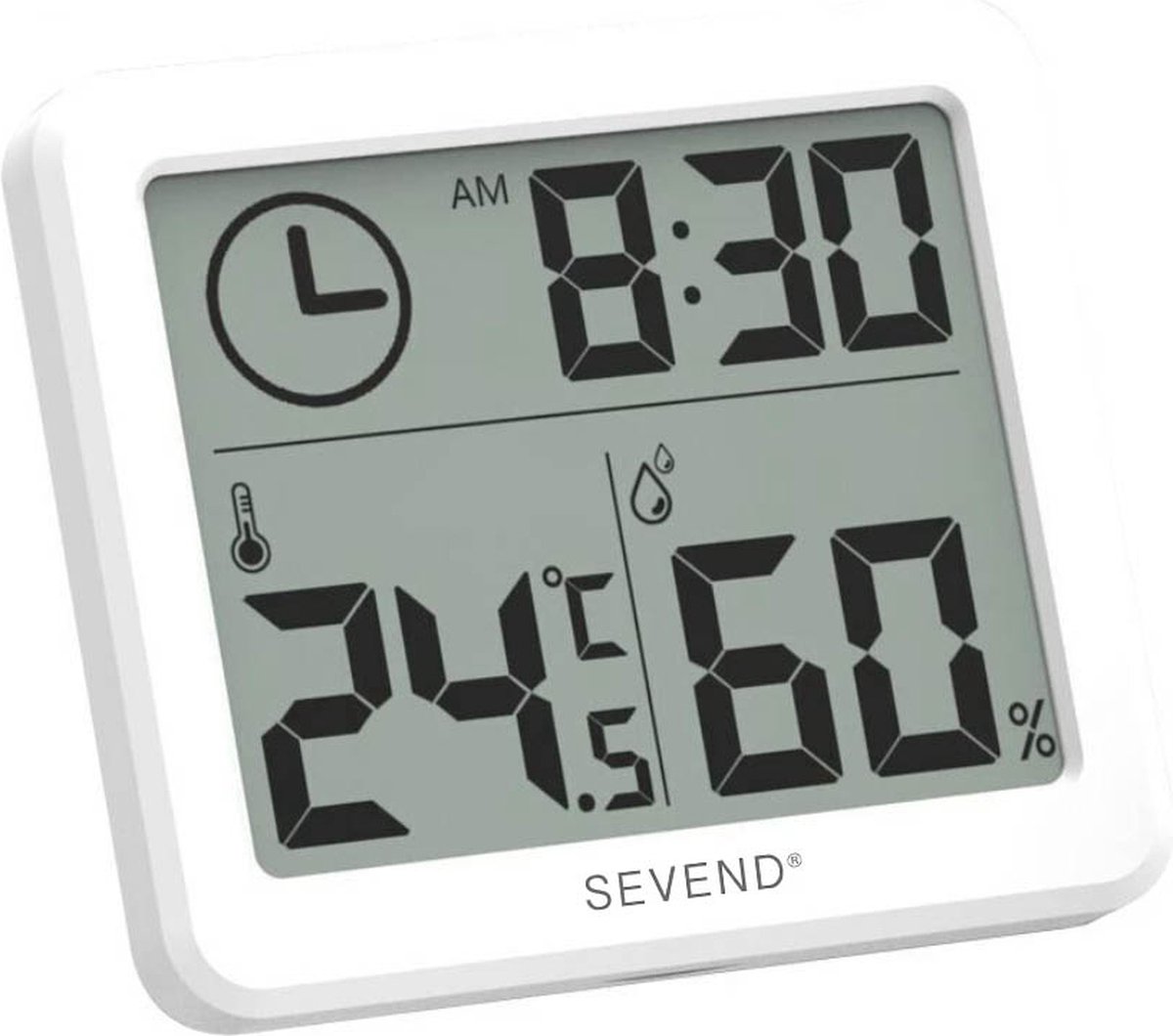 Hygrometer - Luchtvochtigheidsmeter - Temperatuurmeter binnen - SEVEND®