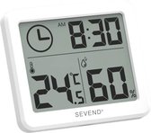 Luchtvochtigheidsmeter - Hygrometer - Temperatuurmeter binnen - SEVEND®