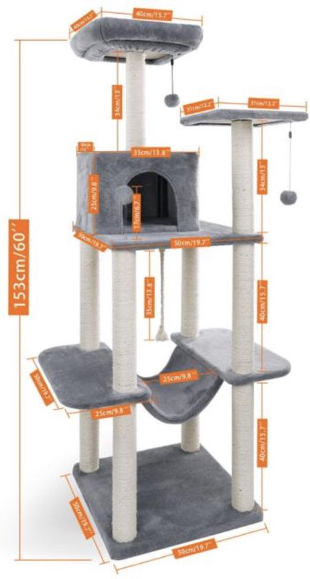 Pssopp Krabpaal Toren Mini Kat Krabpaal Kitten Sisal Krabpaal Bedekt
