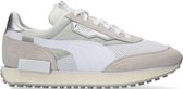 Puma Future Rider Metal Wn's Lage sneakers - Leren Sneaker - Dames - Wit - Maat 39