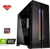 ZealousPC RUBY - AMD Ryzen 7 - 16GB - 500GB SSD - 2TB HDD - RTX 3060