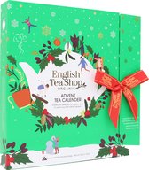 English Tea Shop - Adventskalender thee "Book Style Green Advent" - Biologische thee - 25 theezakjes - 13 verschillende smaken