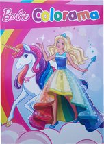 Barbie "Eenhoorn" Kleurboek +/- 48 kleurplaten