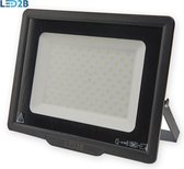 LED FLOODLIGHT 100W ZWART 4000K