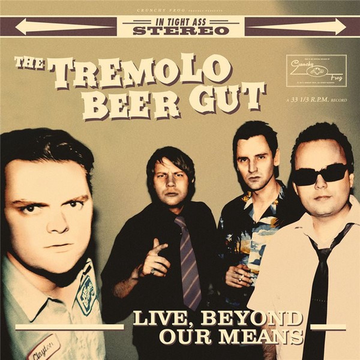 Tremolo Beer Gut - Live, Beyond Our Means (LP)