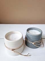 Mug Candle Mia Grijs