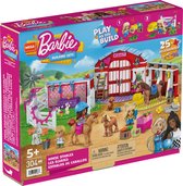 Mega Construx Barbie Paardenstal bouwset - 304 bouwstenen