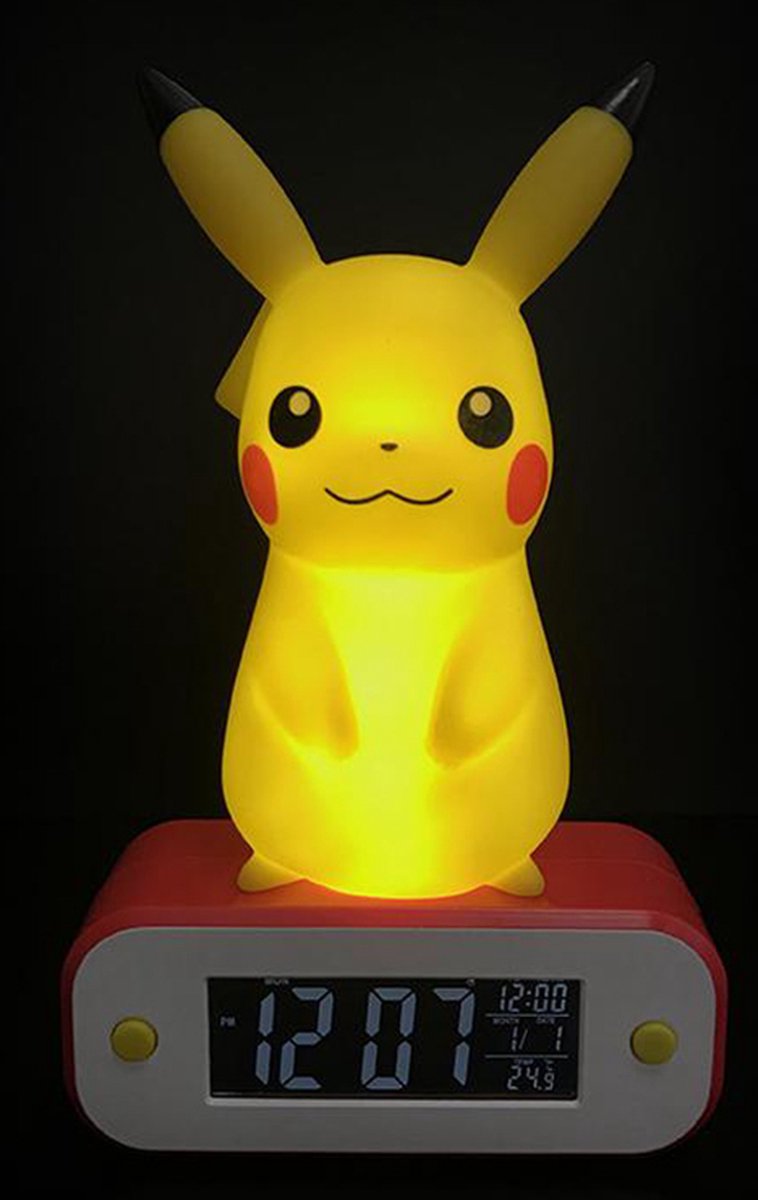 Teknofun Pokémon Wekker - Pikachu | bol.com