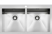 Smeg roestvrij stalen spoelbak VQ3838