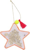 Kersthanger star shaker boomdecoratie