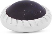 Melano Vivid - Setting - Zilverkleurig - Purple gemstone - Rope gem