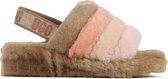 UGG Vrouwen Canvas    Harde zool  Pantoffels / open Sloffen - 1122990 - Beige - Maat 37.5