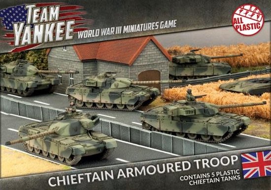 Afbeelding van het spel Chieftain Armoured Troop (Plastic)