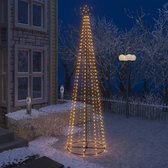 Kegelkerstboom 100x360cm, 400 LED's warmwit