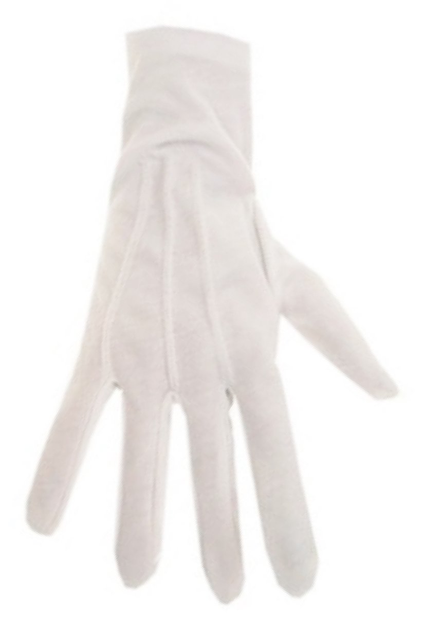 Handschoenen wit katoen