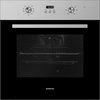 Inventum IOH6070RK - Inbouw oven - Hetelucht - Grill - 65 liter - 60 cm hoog - Tot 250°C - RVS/Zwart