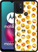 Motorola Moto G10 Hardcase hoesje Emoji - Designed by Cazy
