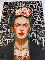 Foulard peinture Frida Kahlo de matière plus épaisse avec 2 imprimés en  kanten | bol.com