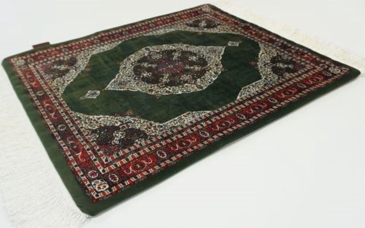 SusaStyle - OUTLET - Wandkleed Mishawat – 53x43 cm – Perzisch design – Luxe woondecoratie met zijdezachte glans