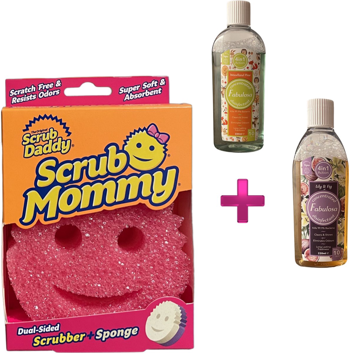 Scrub Daddy  Power Paste schoonmaakmiddel (incl. Scrub Mommy spons) Scrub  Daddy