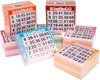 Afbeelding van het spelletje Bingo kaarten set van 3 blokken van 500 vel