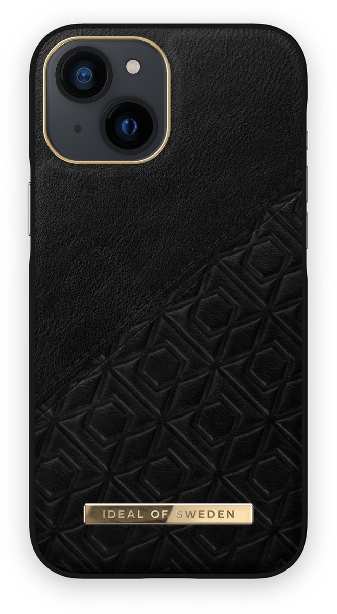 iDeal of Sweden Fashion Case iPhone 13 Mini Embossed Black