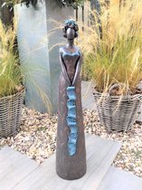 Tuinbeeld Keramiek kleur Brons Jolanda