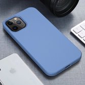 Mobiq - Flexibel ECO Hoesje iPhone 12 / iPhone 12 Pro 6.1 inch - Blauw
